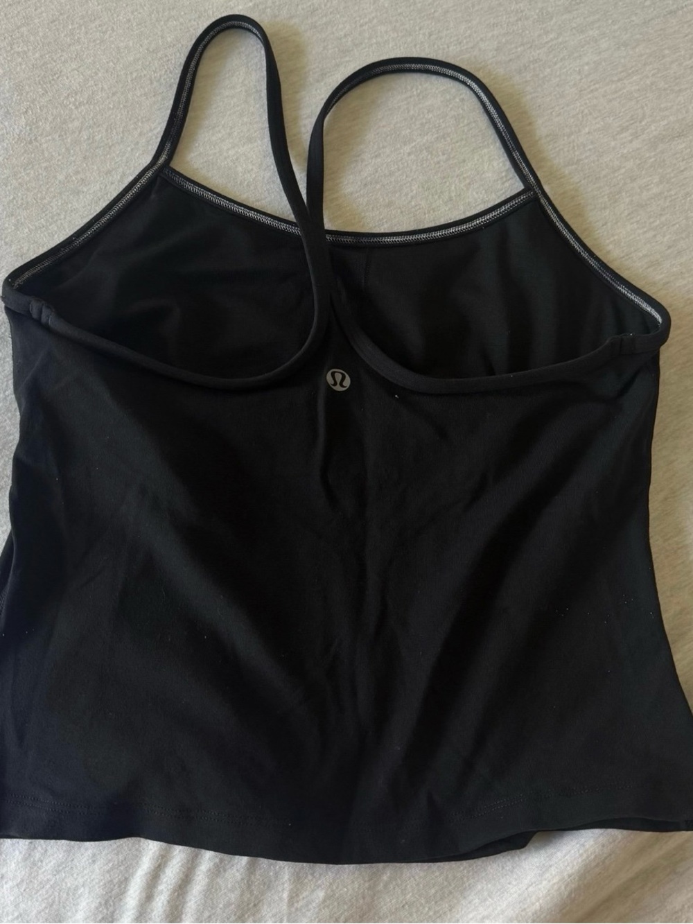 lululemon athletica Black Strappy Performance Tank